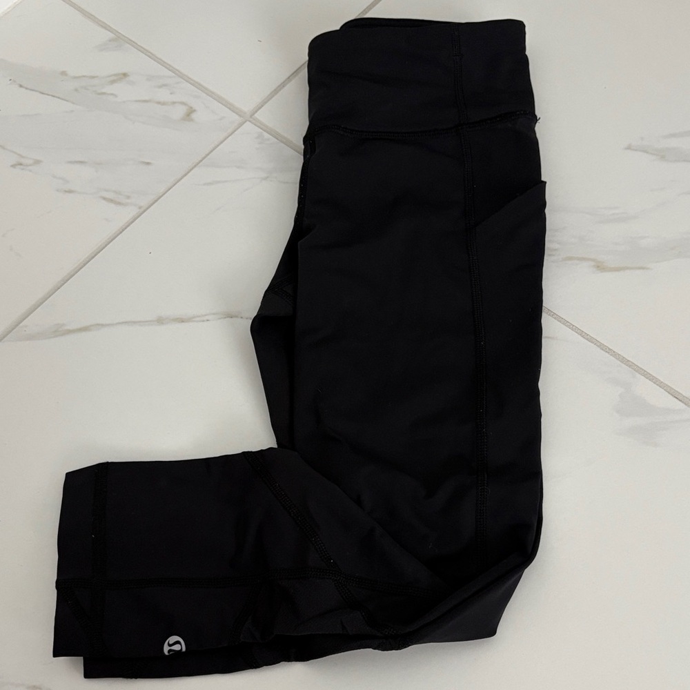 Lululemon Athletica Black Capris